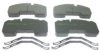 BPW 0509290040 Brake Pad Set, disc brake